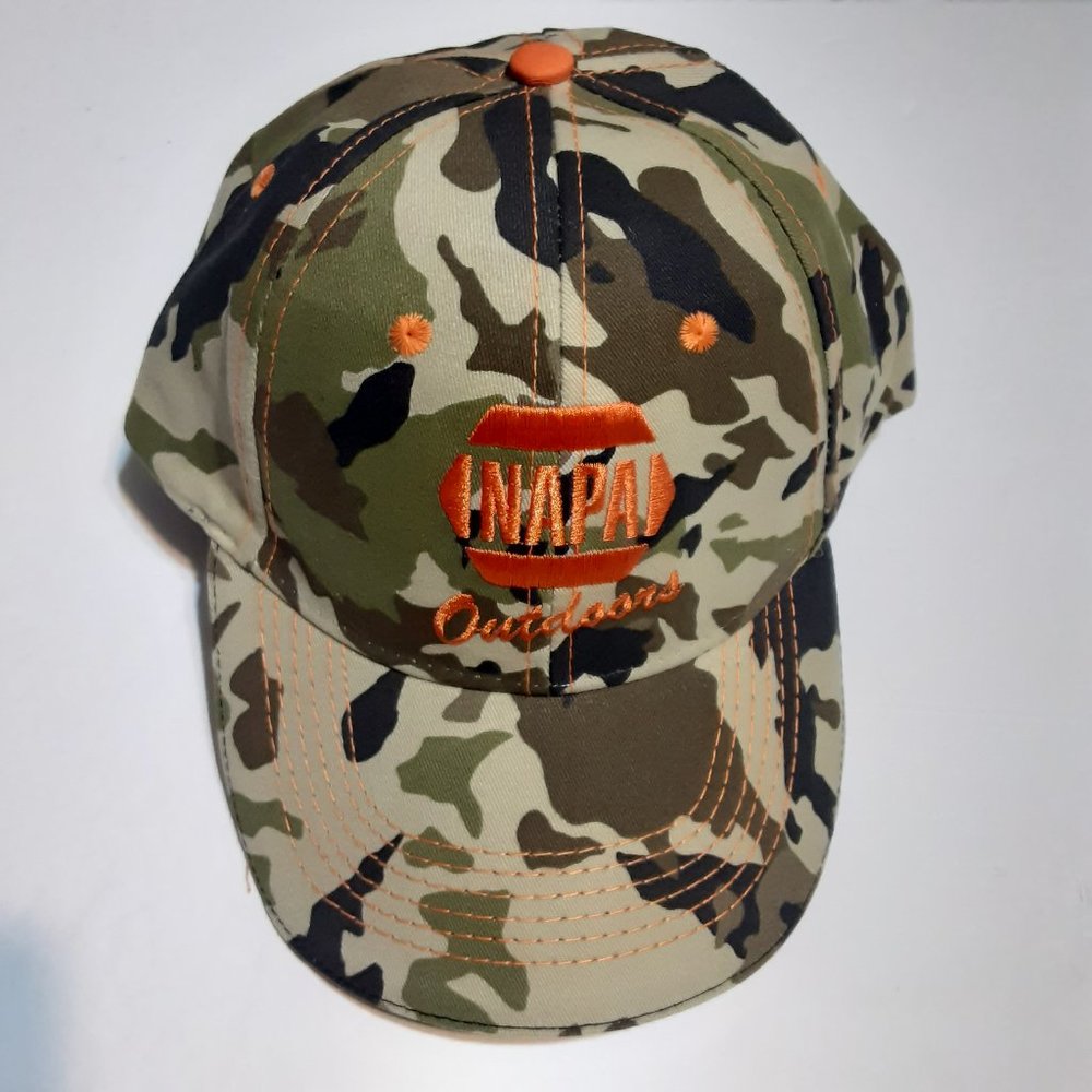 NWOT NAPA Outdoors Camo Hat/Cap